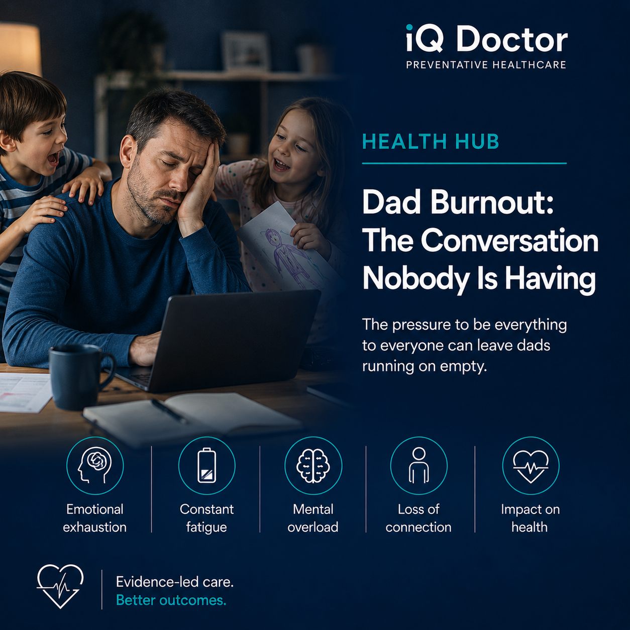 Dad burnout: the conversation nobody is having Dad burnout: the conversation nobody is having
