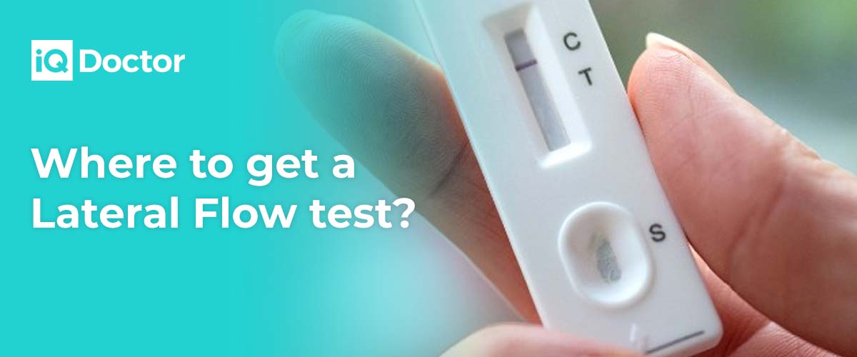 Where to get a lateral flow test in the UK?