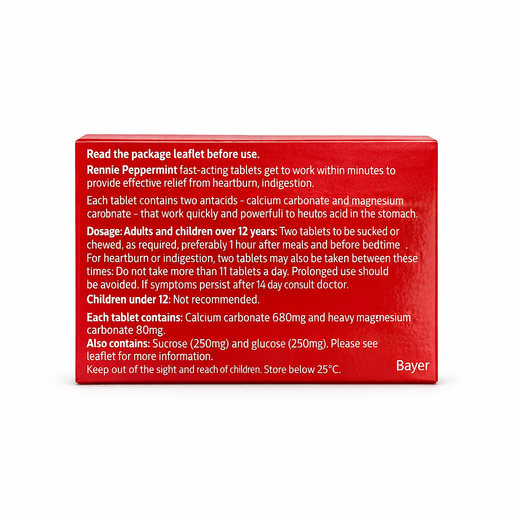 Rennie Peppermint Tablets