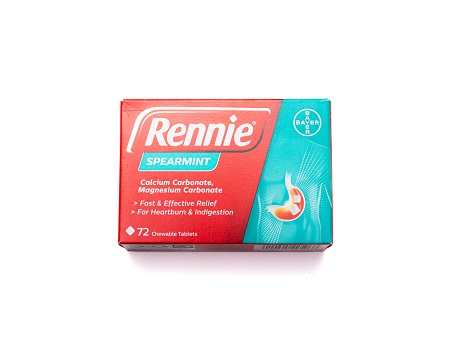 Rennie Spearmint Heartburn,Indigestion & Acid Reflux Relief
