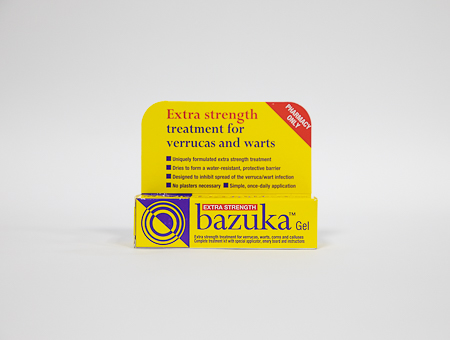 Bazuka Verruca Gel Extra Strength - 5g