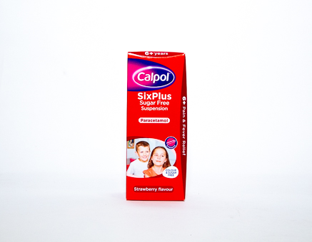 Calpol SixPlus Suspension Sugar Free