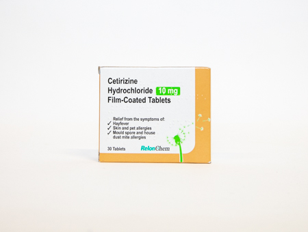 Cetirizine 10mg tablets (30)