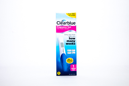 Clear Blue Pregnancy test