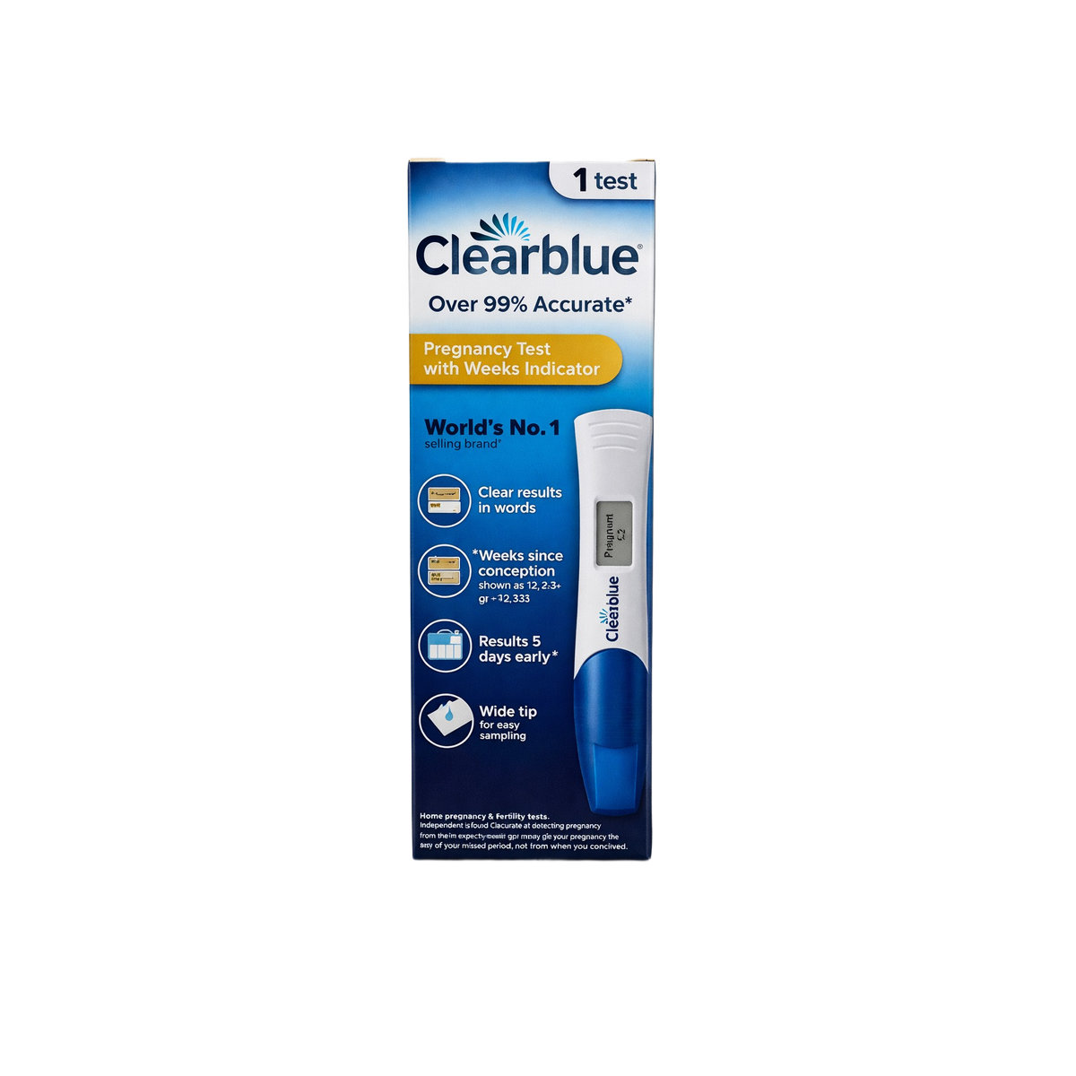 Clearblue Digital Pregnancy Test