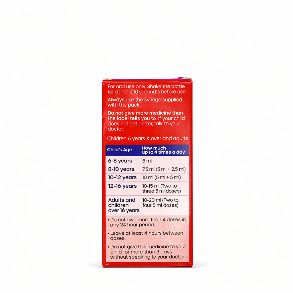 Calpol SixPlus Suspension Sugar Free