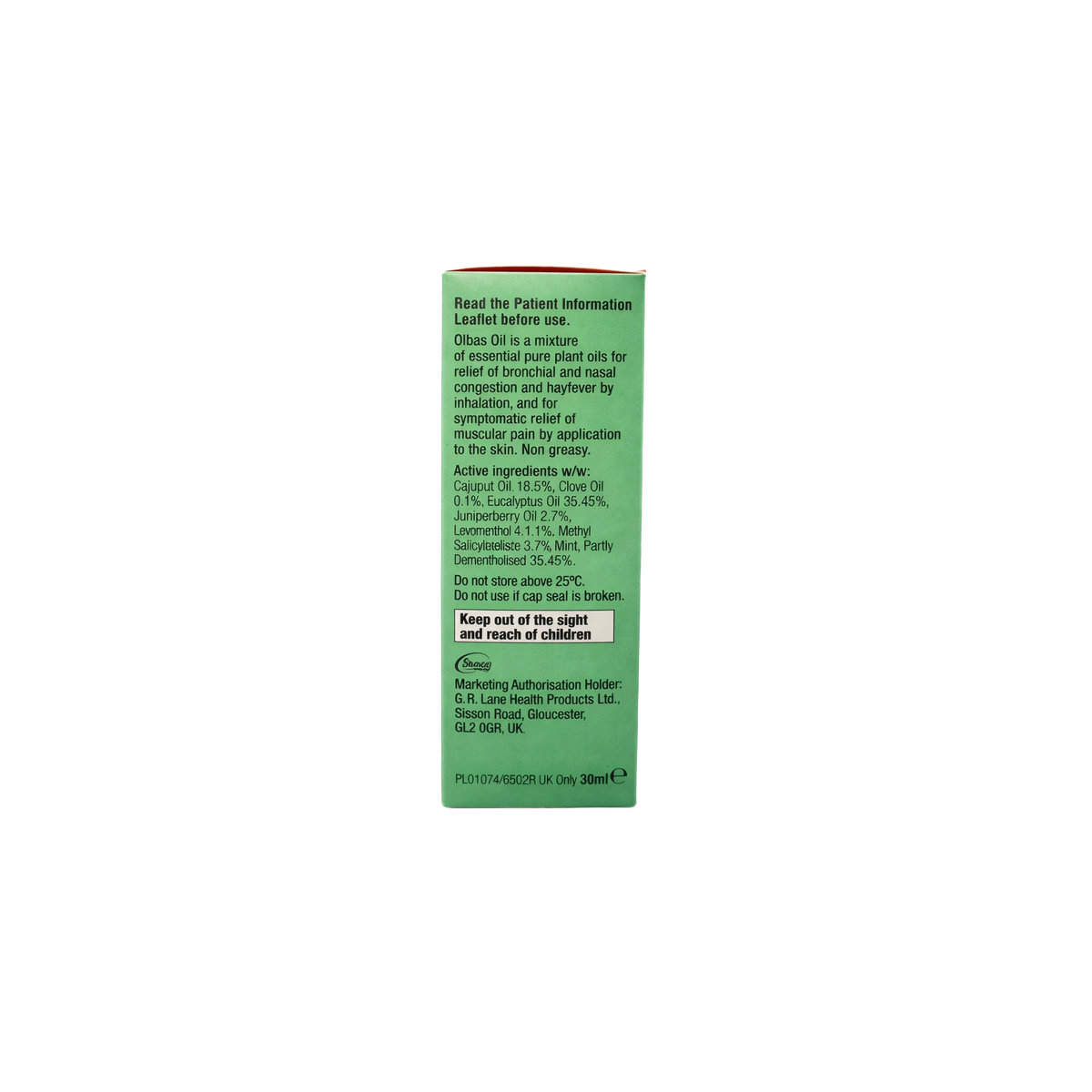 Olbas Oil Inhalant Decongestant