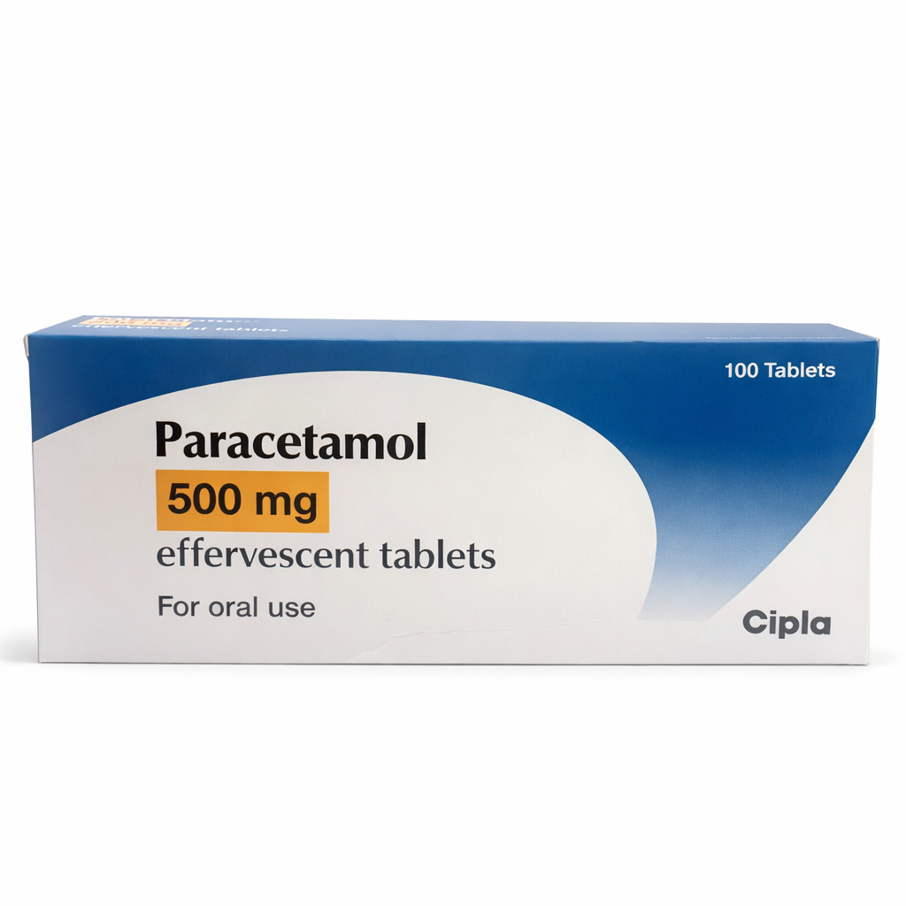 Paracetamol 500mg Effervescent Tablets