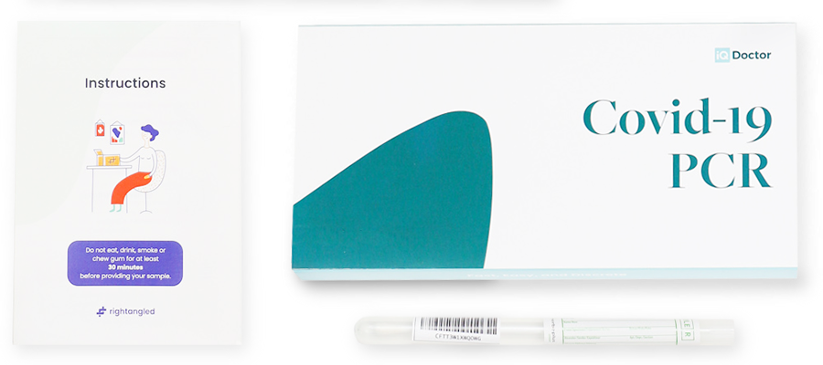 Self Swab On Site: RT-PCR Home Test Day 2 (Non-red listed/Double Vaccinated)