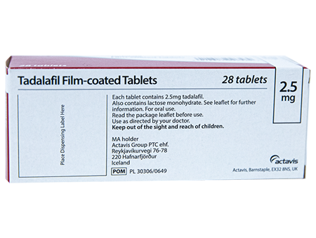 Tadalafil (Generic Cialis) for daily use