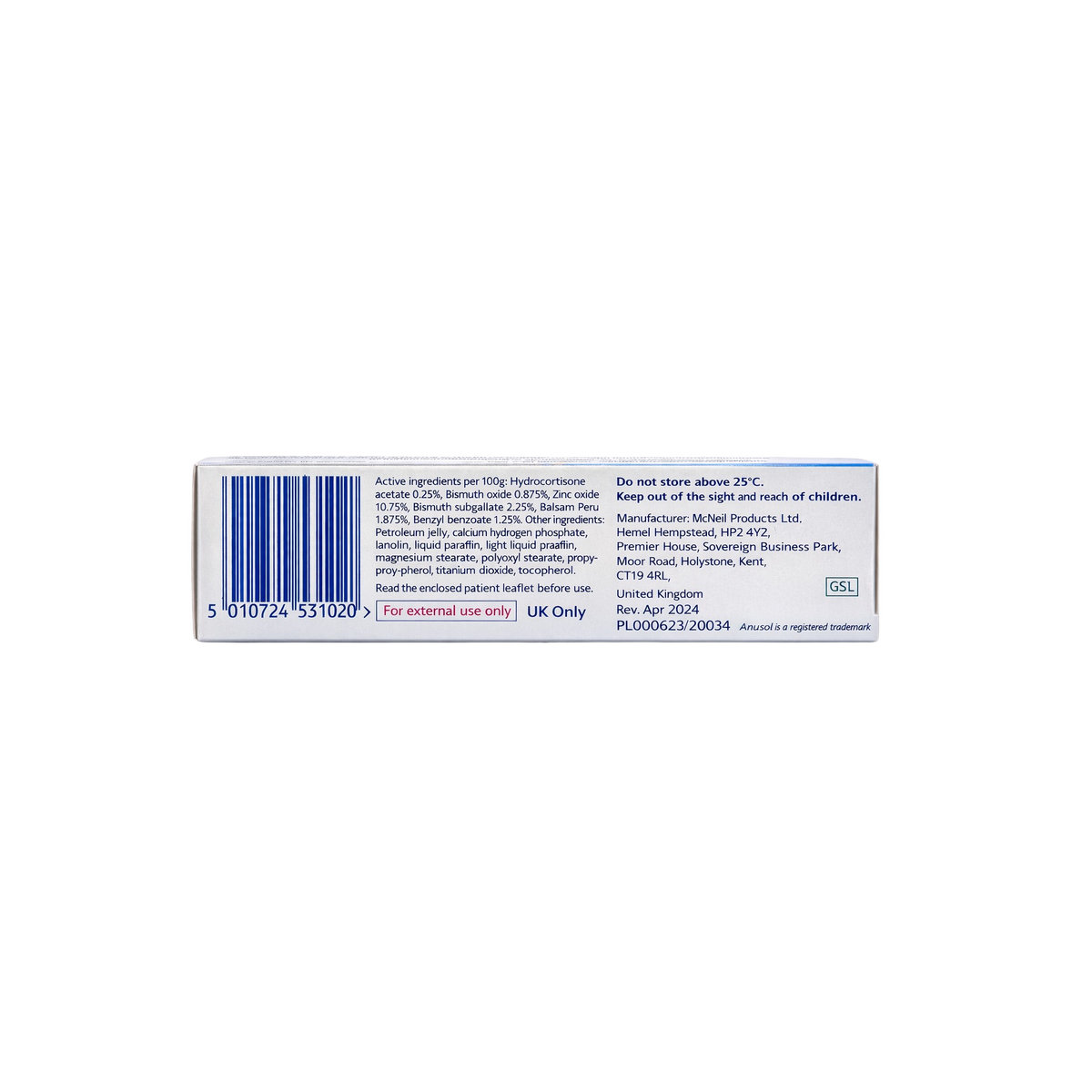 Anusol Soothing Relief Ointment