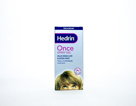 Hedrin Once Spray Gel 100ml