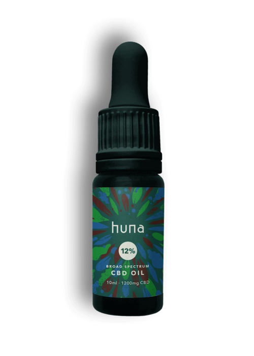 Huna Broad Spectrum CBD Oil 12% (10ml)