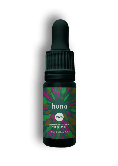 Huna Broad Spectrum CBD Oil 26% (10ml)