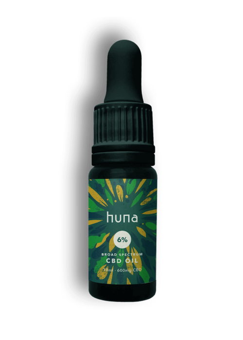 Huna Broad Spectrum CBD Oil 6% (10ml)