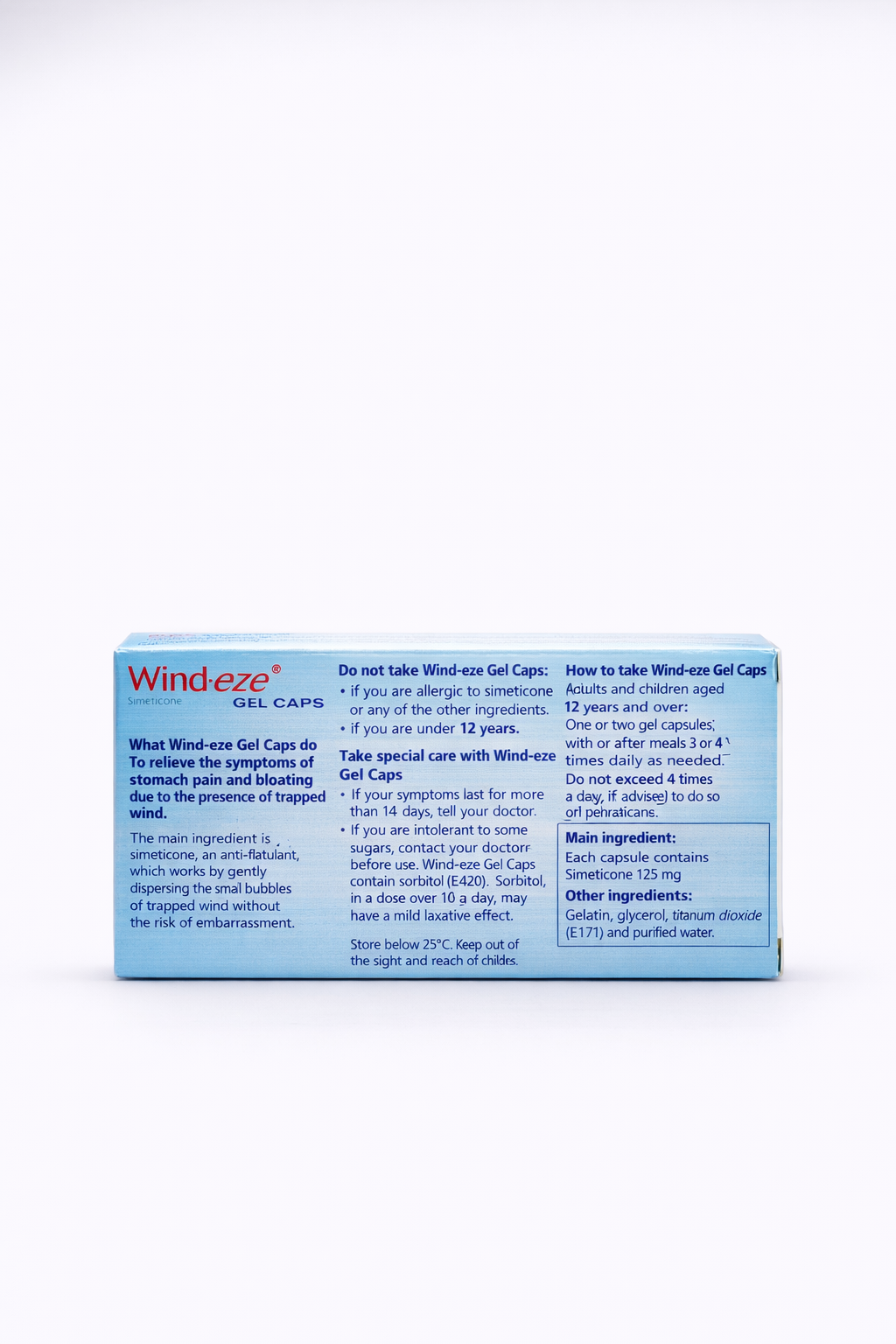 Windeze Gel Capsules