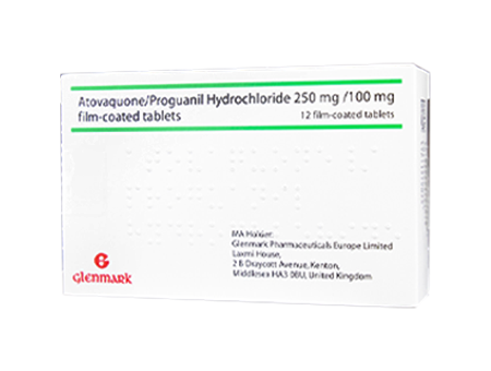 Atovaquone Proguanil 250mg/100mg (Generic - Malarone Tablets)