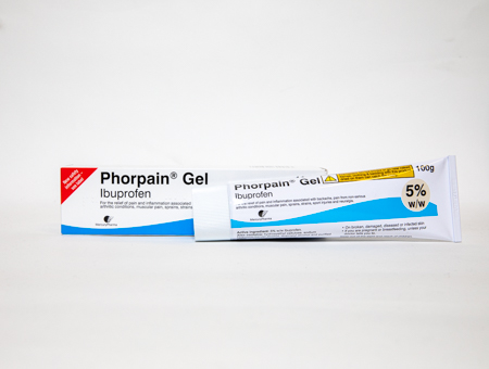 Phorpain (IBUPROFEN) 5% Gel 100g
