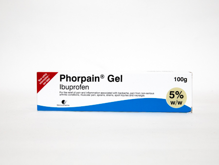 Phorpain (IBUPROFEN) 5% Gel 100g