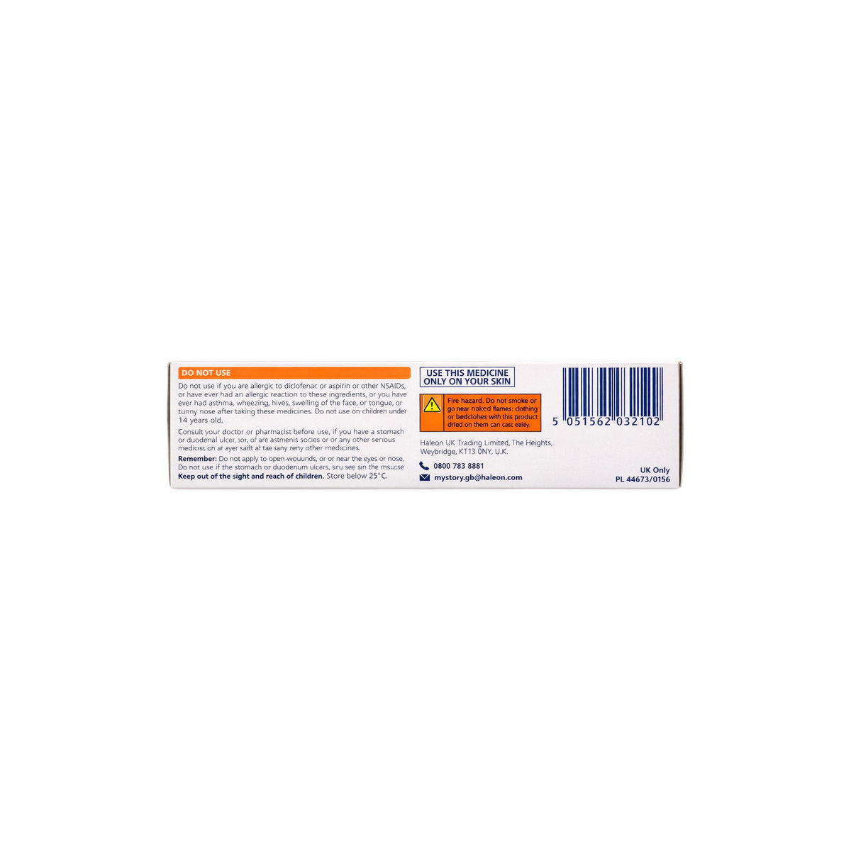 Voltarol Back & Muscle Pain Relief Gel