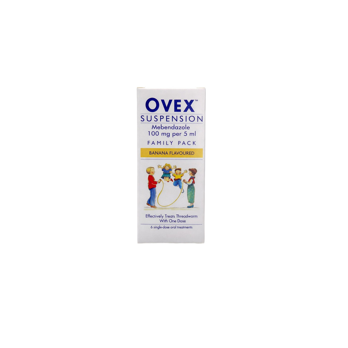 Ovex Suspension Banana Flavour (Family Pack)