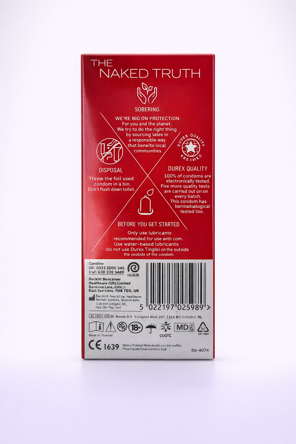 Durex Thin Feel Condoms (Regular Fit)