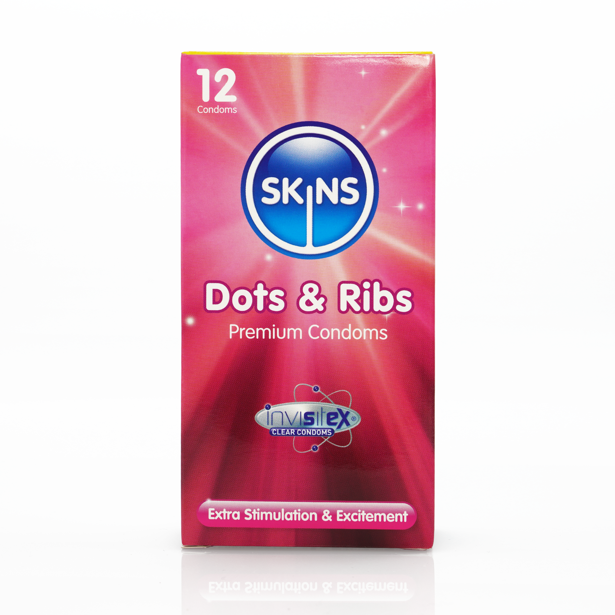 Skins Dots & Ribs Condom-12 pack