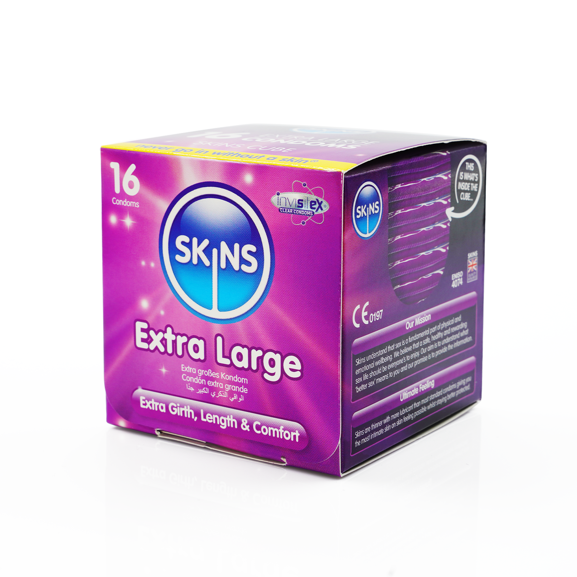 Skins Extra Large Condom-16 pack