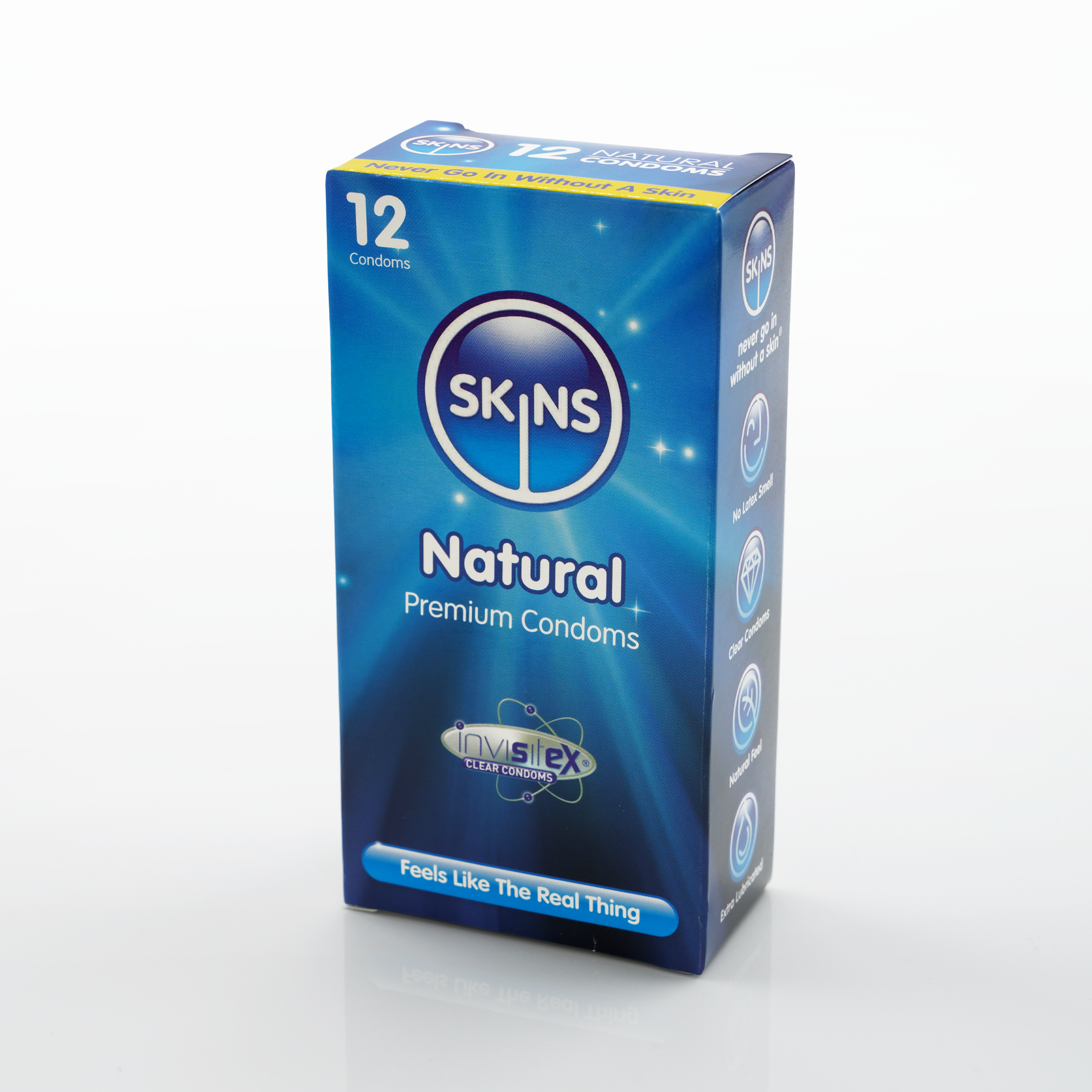 Skins Natural Condom-12 pack