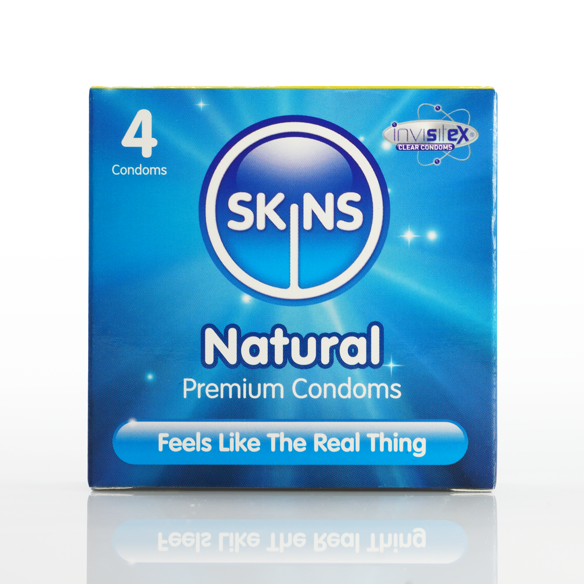 Skins Natural Condom-4 pack