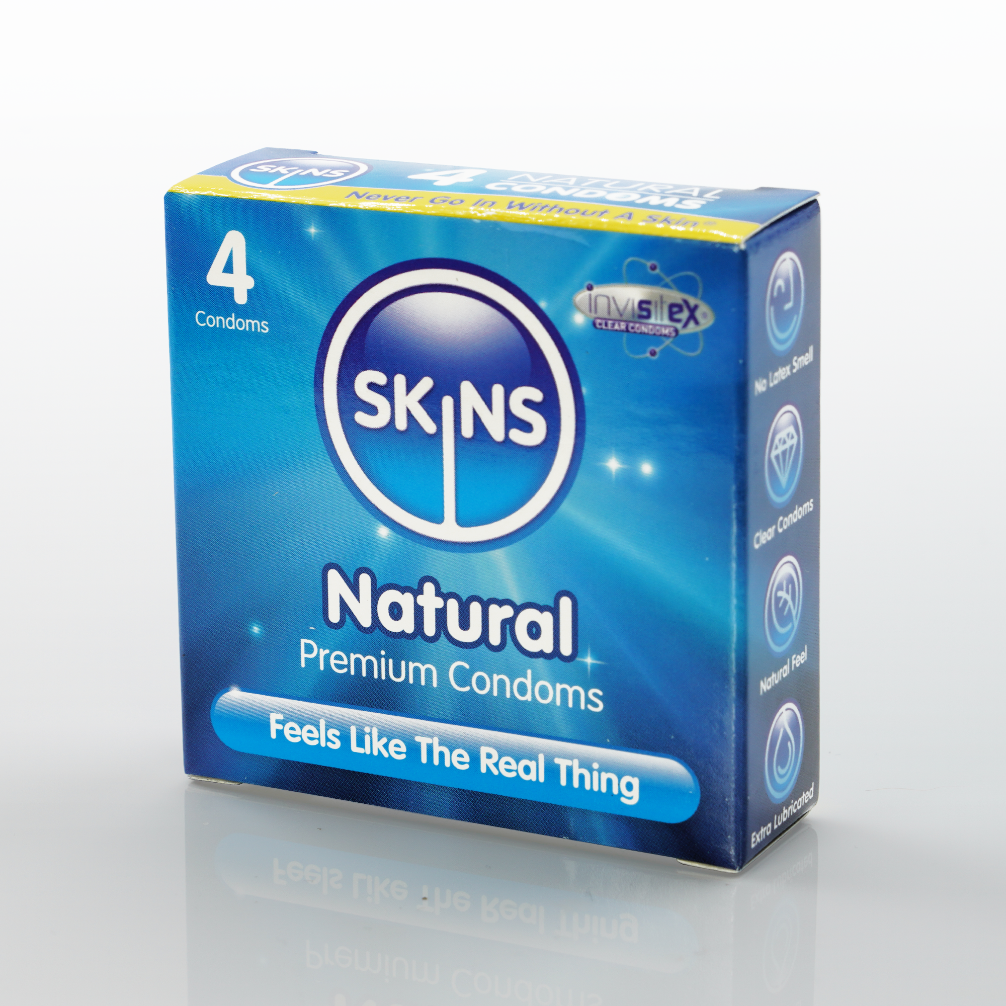 Skins Natural Condom-4 pack