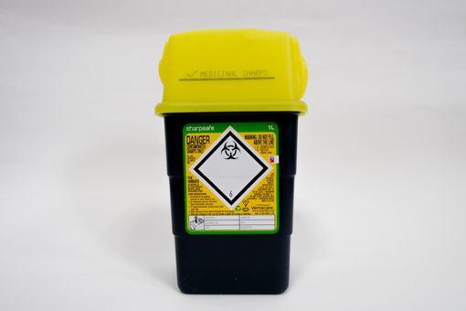 Sharpsafe 1.8L Yellow lid