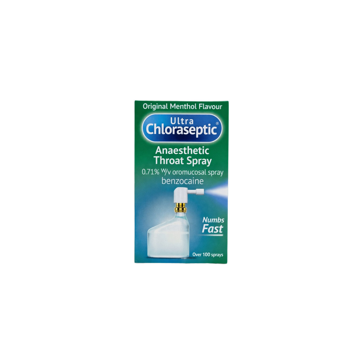 Ultra Chloraseptic Anaesthetic Throat Spray Mentol- 15ml