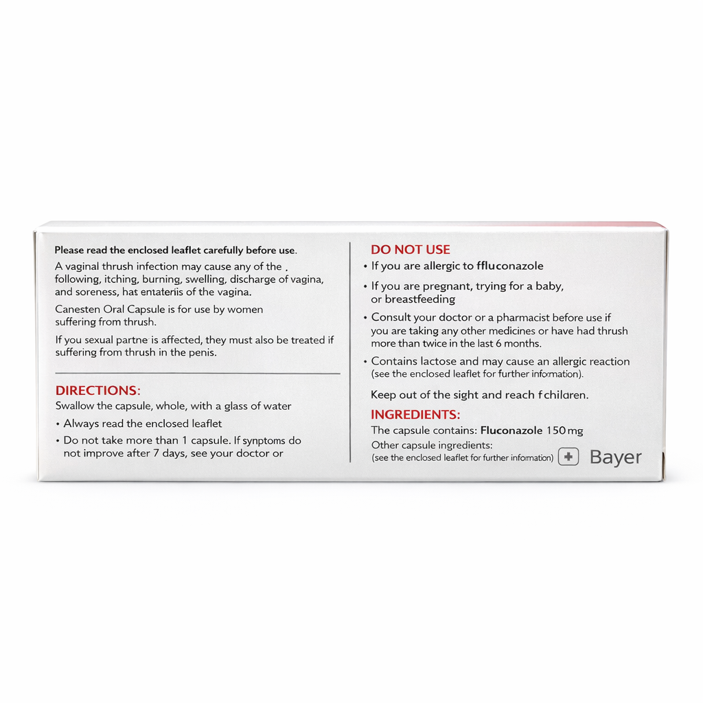 Canesten Oral Thrush Capsule