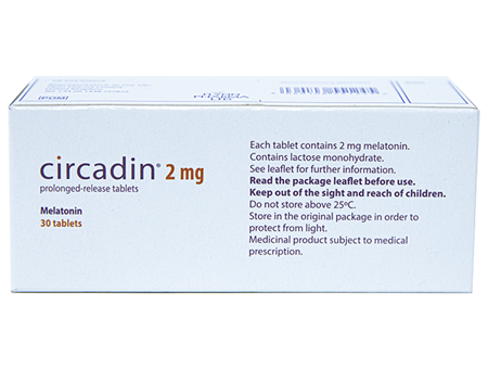 Circadin Melatonin 2mg MR Tablets