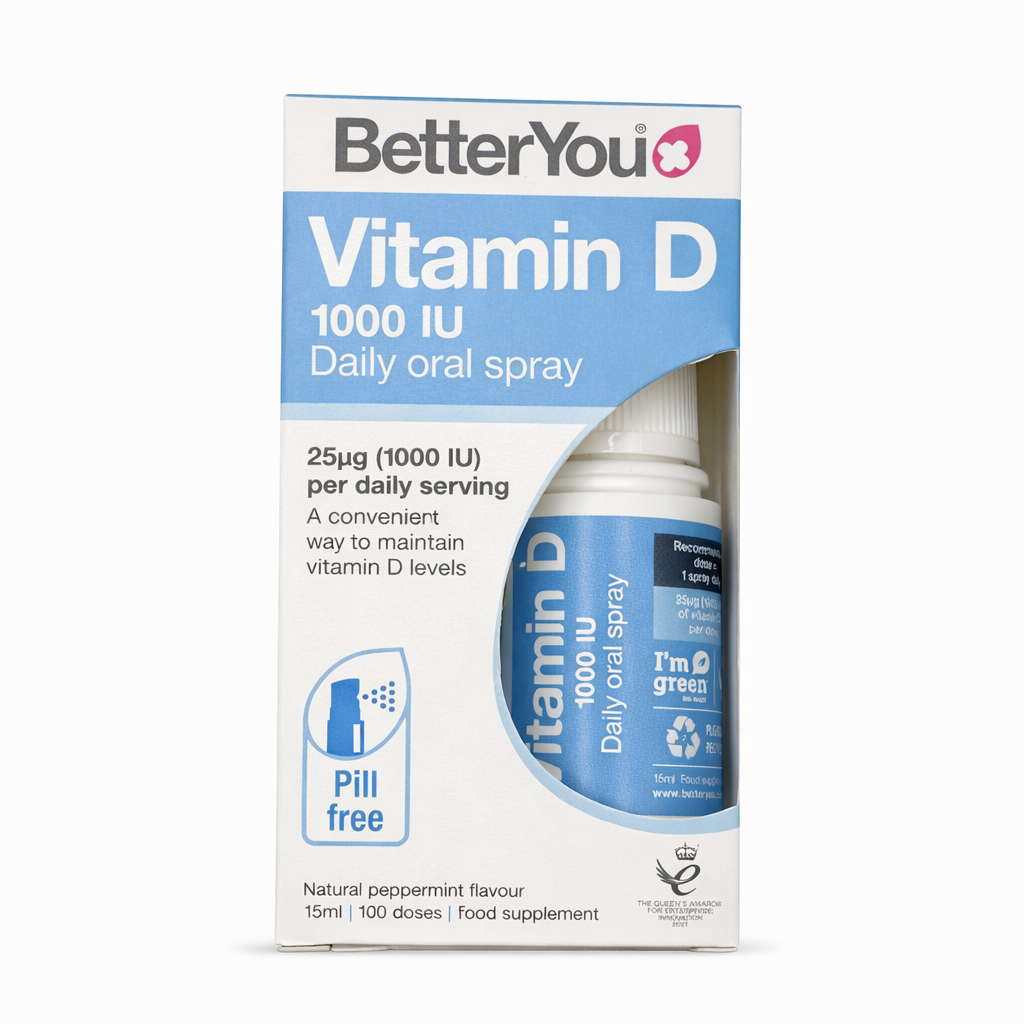 Better You D1000 Vitamin D Daily Oral Spray 15ml