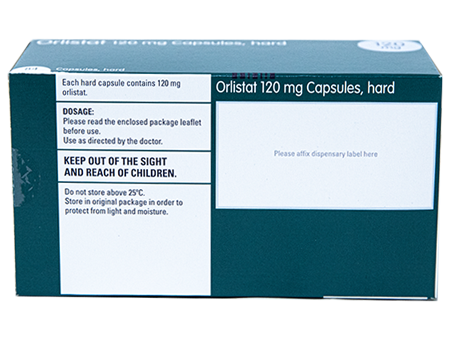 Orlistat (generic Xenical) 120mg