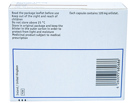 Xenical 120mg (Branded or Generic)